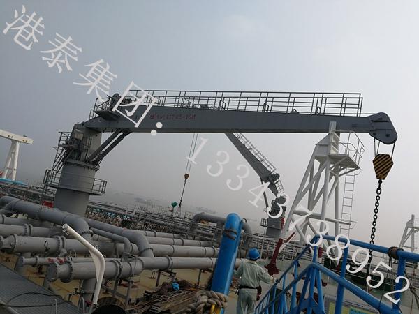 浙江嘉興船用起重機公司生產(chǎn)的船用起重機防護(hù)等級高 安全可靠