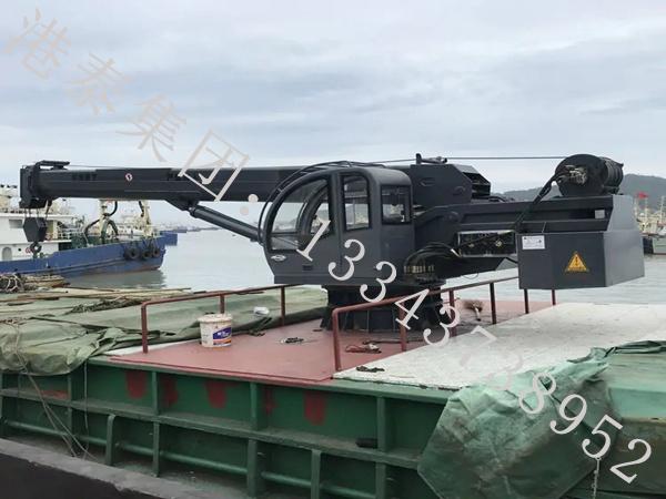 廣東江門船用起重機公司船吊噸位齊全