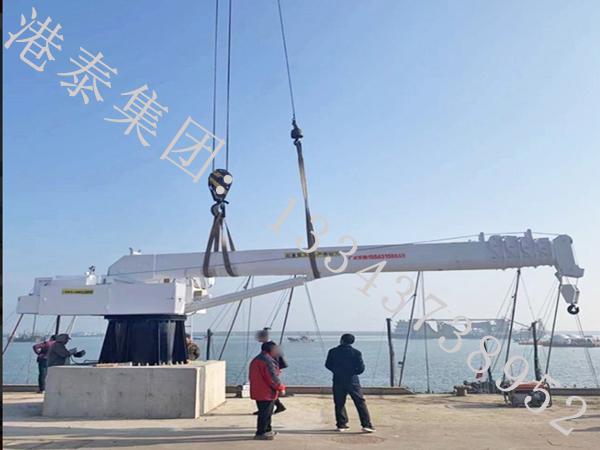 福建龍巖船用起重機公司船用起重機設計結構簡單 操作方便