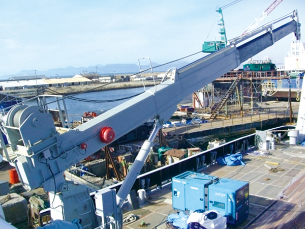 浙江寧波船用起重機公司船用起重機壽命如何延長