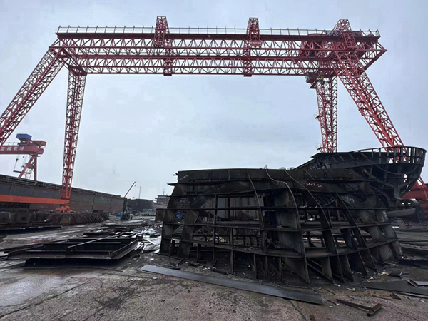 江蘇鎮江造船門式起重機廠家造船門式起重機起重量大