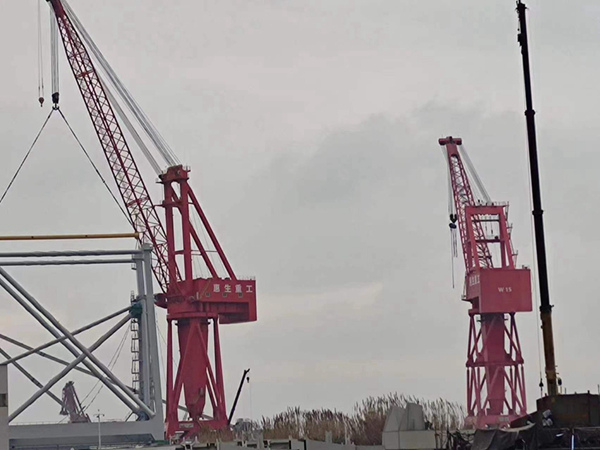 浙江湖州單臂架門座式起重機公司單臂架門座式起重機結構簡單