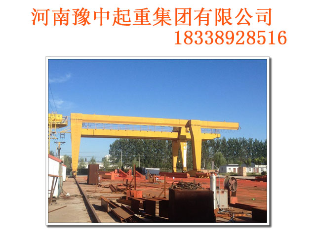河南鄭州龍門吊租賃懸臂起重機操作過程