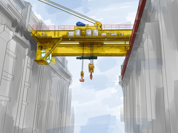 浙江舟山5t電動單梁起重機(jī)廠家出口國外