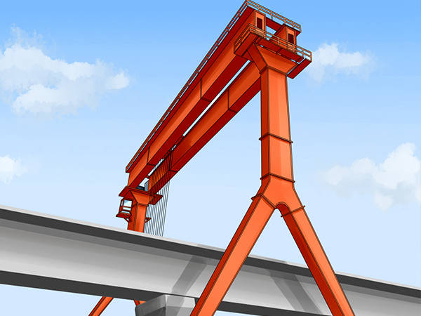 甘肅蘭州10噸龍門吊租賃銷售廠家出租產品情況