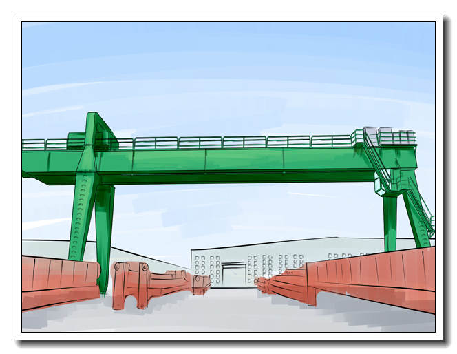 山西長治龍門吊出租廠家16噸龍門吊價格實惠