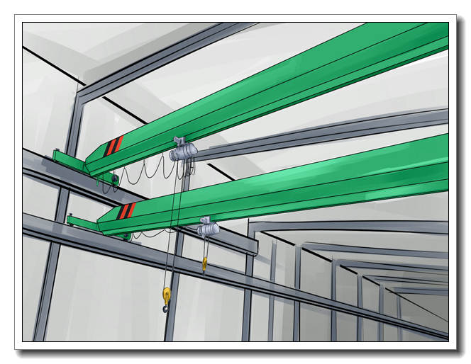 山東日照10噸行車行吊廠家價格低包安裝
