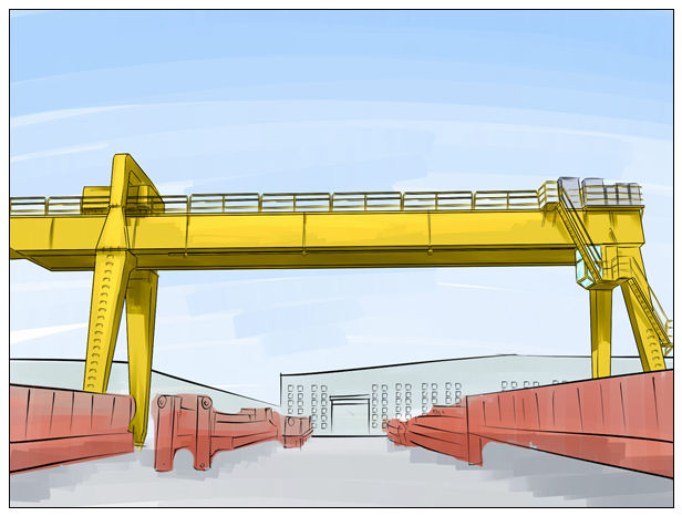 湖南永州80噸龍門吊出租價格集裝箱龍門吊有貨