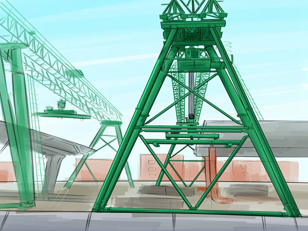 山西運(yùn)城24米跨/120噸龍門吊出租10噸行吊定制