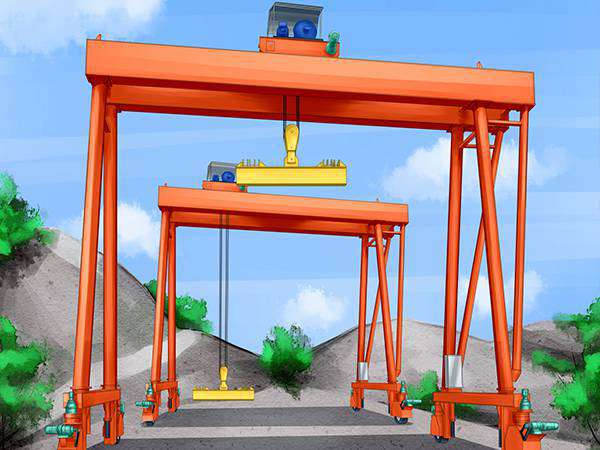 廣東威海龍門吊出租廠家20噸龍門吊價(jià)格詳情表